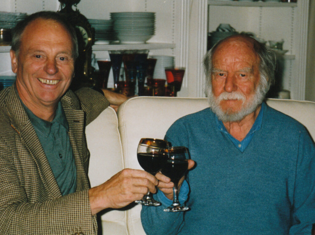 Peter Femfert and Corneille in 2004